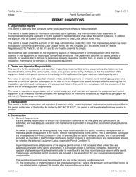 DNR Form 542-0955 Air Quality Construction Permit for a Group 2 Grain Elevator - Iowa, Page 4