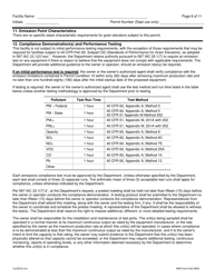 DNR Form 542-0955 Air Quality Construction Permit for a Group 2 Grain Elevator - Iowa, Page 8