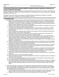 DNR Form 542-0955 Air Quality Construction Permit for a Group 2 Grain Elevator - Iowa, Page 9
