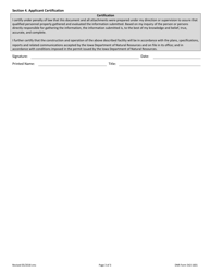 DNR Form 542-1601 Solid Waste Land Application - Iowa, Page 3