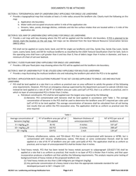 DNR Form 542-8128 Petroleum Contaminated Soil Landfarming and Storage Notification Form - Iowa, Page 4