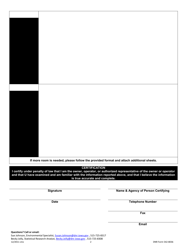 DNR Form 542-8036 Special Waste Acceptance Criteria - Iowa, Page 2