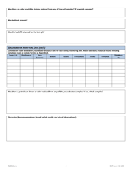 DNR Form 542-1306 Ust Closure Report - Tank and Piping Removal - Iowa, Page 4