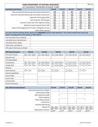 DNR Form 542-0510 Equipment Repair/Replacement Form - Iowa, Page 2
