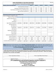 DNR Form 542-0510 Equipment Repair/Replacement Form - Iowa, Page 3
