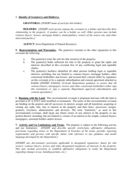 Iowa Contaminated Site Environmental Covenant - Iowa, Page 2