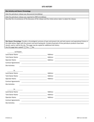 DNR Form 542-0165 Tier 1 Report Leaking Underground Storage Tank Site Assessment - Iowa, Page 5