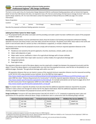 DNR Form 542-8122 Professional Engineer (Pe) Design Certification - Iowa