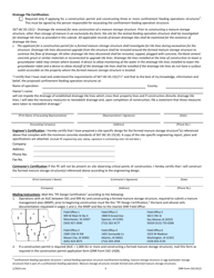 DNR Form 542-8122 Professional Engineer (Pe) Design Certification - Iowa, Page 3