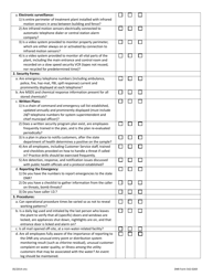 DNR Form 542-0269 Iowa DNR Public Water System Security Inspection Check List - Iowa, Page 3