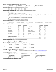 DNR Form 542-0414 Biological Assessment Introductory - Iowa, Page 2
