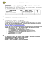 Form 4 (DNR Form 542-1379) Npdes Permit Application Form for Industrial Facilities - New Facilities That Discharge Process Wastewater - Iowa, Page 7