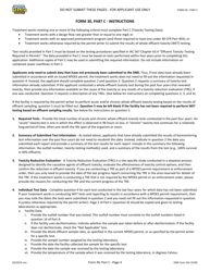 Form 30 (DNR Form 542-3220C) Part C Npdes Permit Application - Toxicity Testing Data - Iowa, Page 4