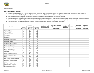 DNR Form 3 Npdes Permit Application Form for Industrial Facilities That Discharge Process Wastewater (Existing) - Iowa, Page 10