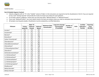 DNR Form 3 Npdes Permit Application Form for Industrial Facilities That Discharge Process Wastewater (Existing) - Iowa, Page 7