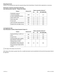 DNR Form 542-0820 Land Application Site Survey Report - Iowa, Page 3