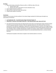 DNR Form 542-0820 Land Application Site Survey Report - Iowa, Page 4