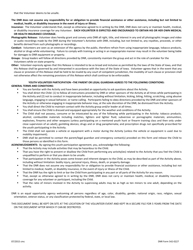 DNR Form 542-0227 Iowa DNR Volunteer Release and Liability Waiver - Iowa, Page 2