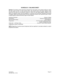 Instructions for Form MS-2004 Nursing Facility Financial and Statistical Report - Kansas, Page 16