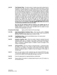 Instructions for Form MS-2004 Nursing Facility Financial and Statistical Report - Kansas, Page 5