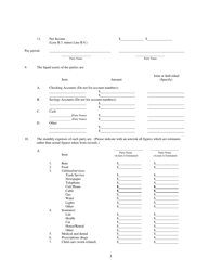 Domestic Relations Affidavit - Kansas, Page 3