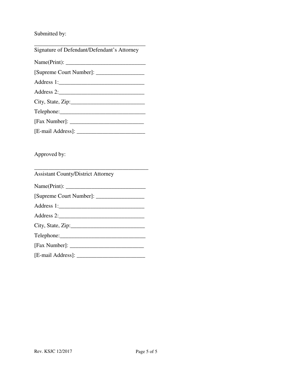 Order for Expungement - Kansas, Page 5