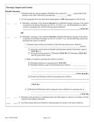 Final Consent Order of Protection From Abuse - Kansas, Page 4
