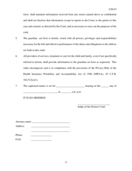 Form 112 &quot;Order Appointing Guardian Ad Litem&quot; - Kansas, Page 2