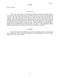 Form 123 Notice of Hearing - Kansas, Page 2
