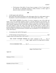 Form 133 Order for Continuance and Informal Supervision - Kansas, Page 3