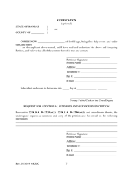 Form 110 Petition - Kansas, Page 7
