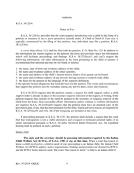 Form 110 Petition - Kansas, Page 9