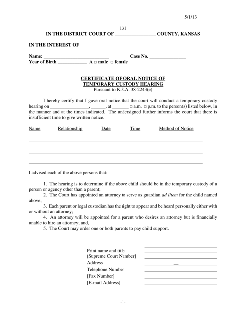 form-131-download-printable-pdf-or-fill-online-certificate-of-oral