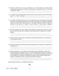 Form 140.1 Journal Entry and Order of Adjudication - Kansas, Page 3