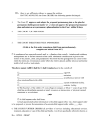 Form 140.1 Journal Entry and Order of Adjudication - Kansas, Page 4