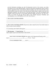 Form 140.1 Journal Entry and Order of Adjudication - Kansas, Page 5