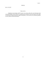 Form 257 Order for Closed Proceedings - Kansas, Page 2