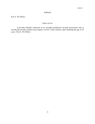 Form 366 Request for Review of Sentence - Kansas, Page 2