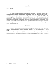 Form 371 Motion to Modify Sentence - Kansas, Page 2