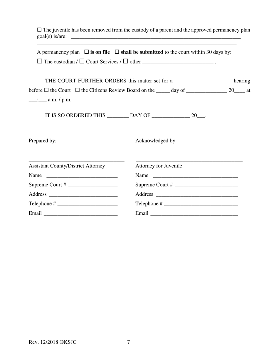 Form 350 - Fill Out, Sign Online and Download Fillable PDF, Kansas ...