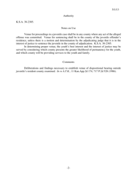 Form 397 Motion for Change of Venue - Kansas, Page 2