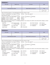 Form ES-3100FC Application for Foster Care Child Care Benefits - Kansas, Page 4