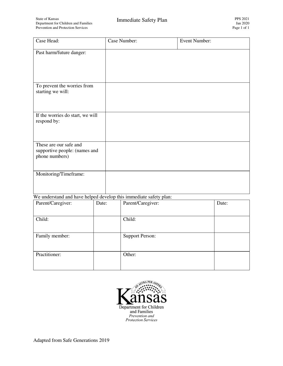 Cps Safety Plan Order Form