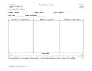 Form PPS2019 Mapping Conversation Notes - Kansas