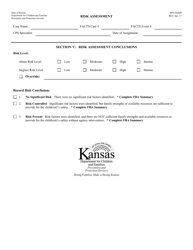 Form PPS2030D Risk Assessment - Kansas, Page 4