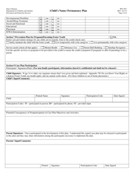 Form PPS3051 Permanency Plan - Kansas, Page 4