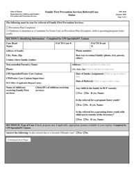 Document preview: Form PPS4310 Family First Prevention Services Referral/Case Status - Kansas