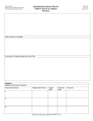 Form PPS5305 Individual Recruitment Plan for Child in Need of an Adoptive Resource - Kansas, Page 2
