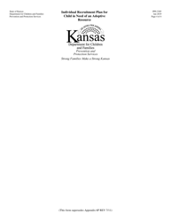 Form PPS5305 Individual Recruitment Plan for Child in Need of an Adoptive Resource - Kansas, Page 4