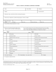Form PPS5340 Medical and Genetic Information for Child - Kansas, Page 2
